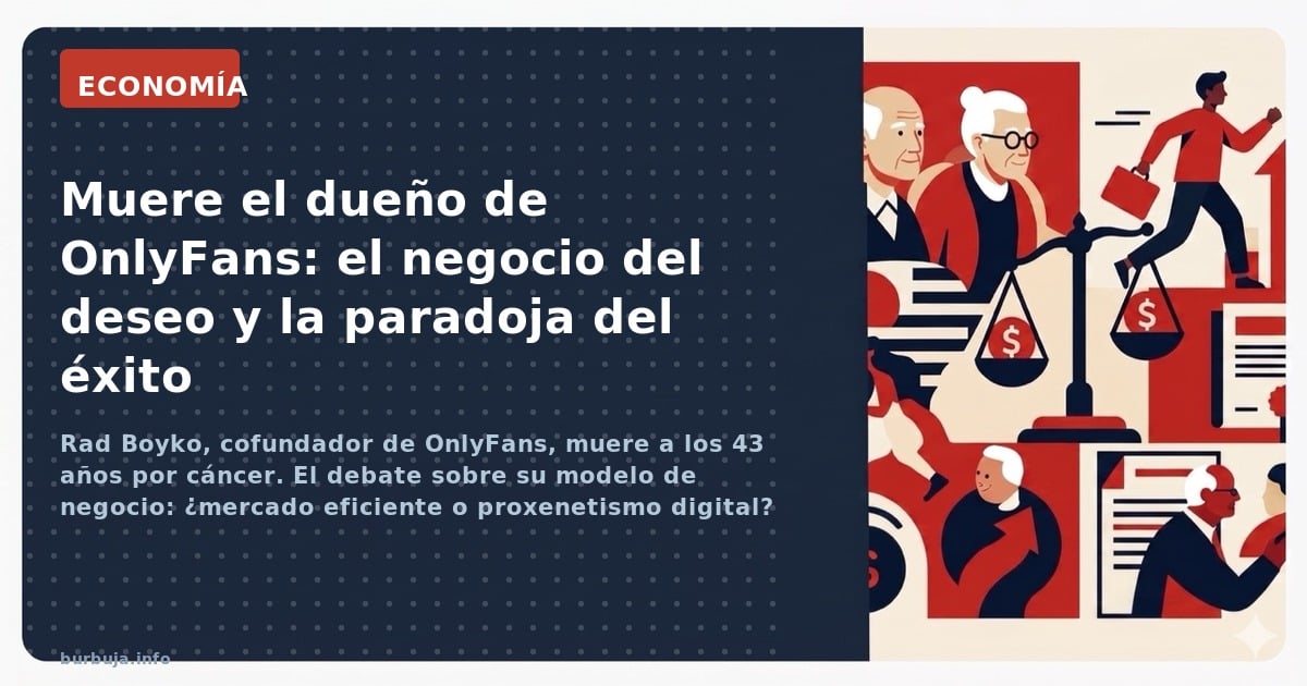 Muere el dueño de Onlyfans