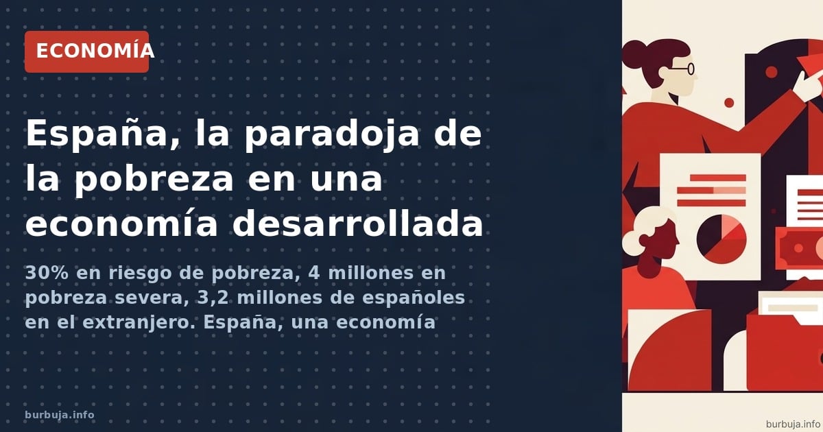 España: país pobre o sociedad empobrecida