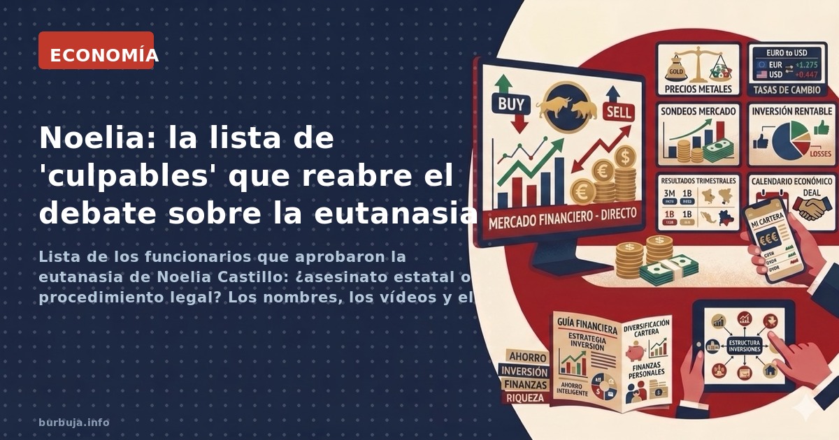Lista de los funcionarios que aprobaron la eutanasia de Noelia Castillo: ¿asesinato estatal o procedimiento legal? Los nombre