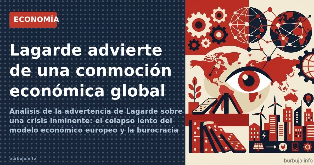 Análisis de la advertencia de Lagarde sobre una crisis inminente: el colapso lento del modelo económico europeo y la burocrac