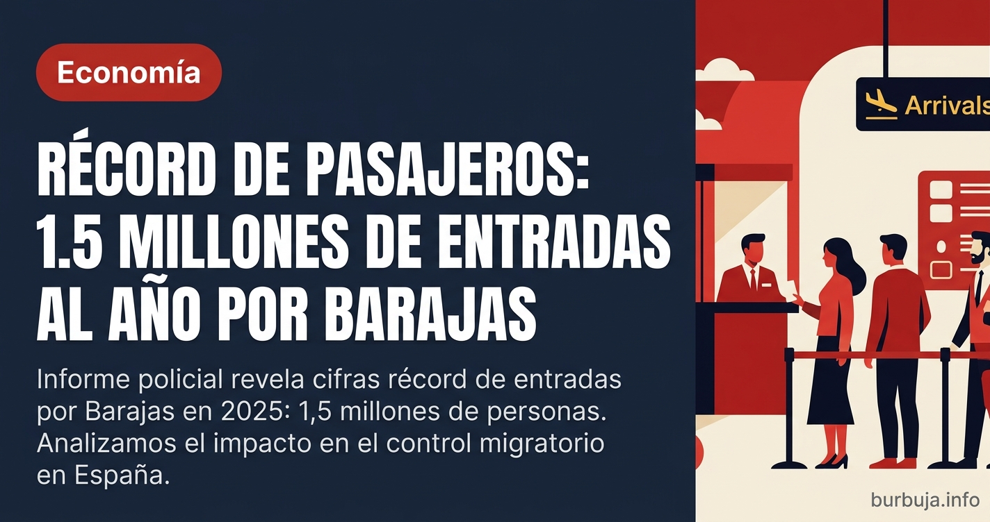 1,5 millones de inmigrantes por avión en 2025