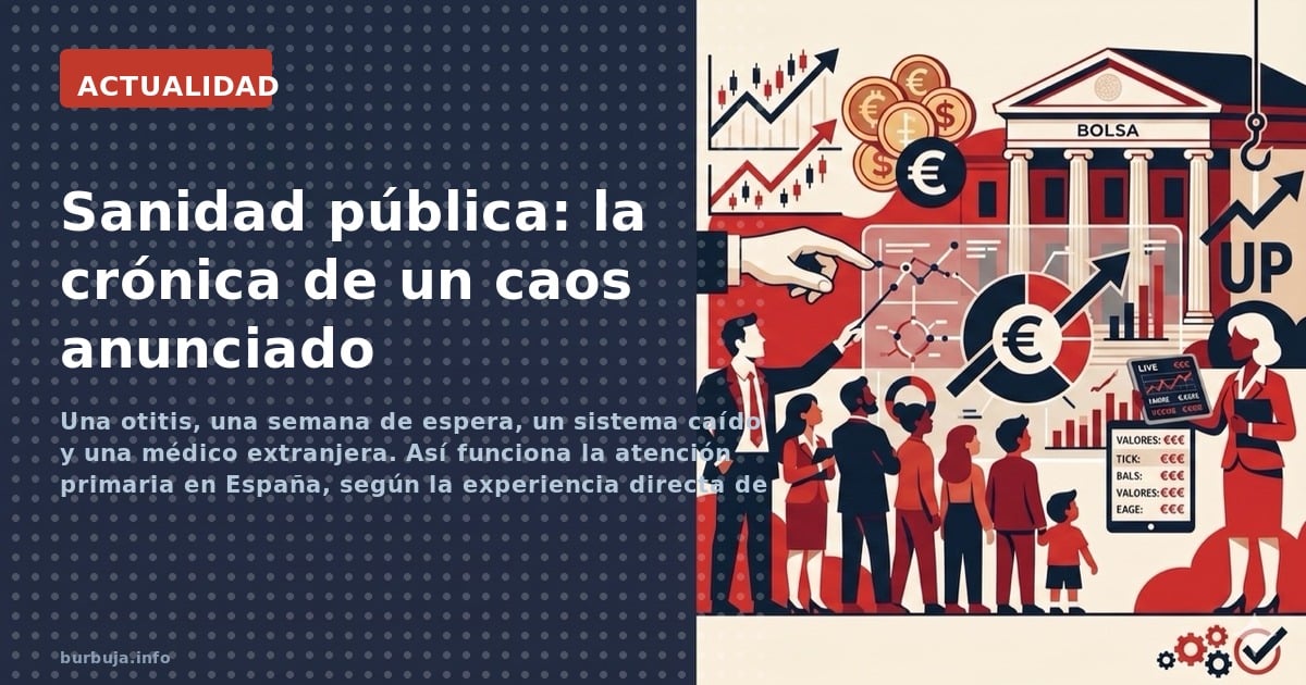 Una otitis, una semana de espera, un sistema caído y una médico extranjera. Así funciona la atención primaria en España, segú