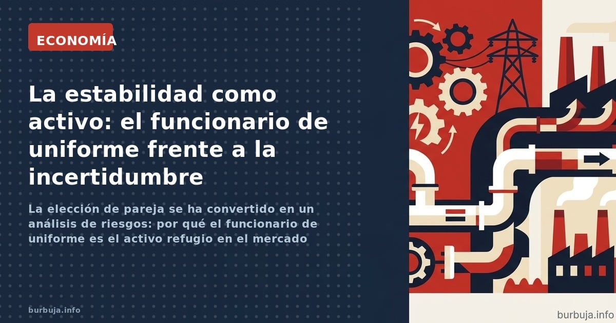 La estabilidad laboral y la función pública se imponen al romanticismo en el mercado de pareja actual. Análisis de una tenden