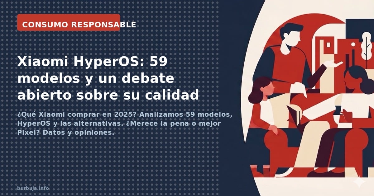 ¿Qué Xiaomi comprar en 2025? Analizamos 59 modelos, HyperOS y las alternativas. ¿Merece la pena o mejor Pixel? Datos y opinio