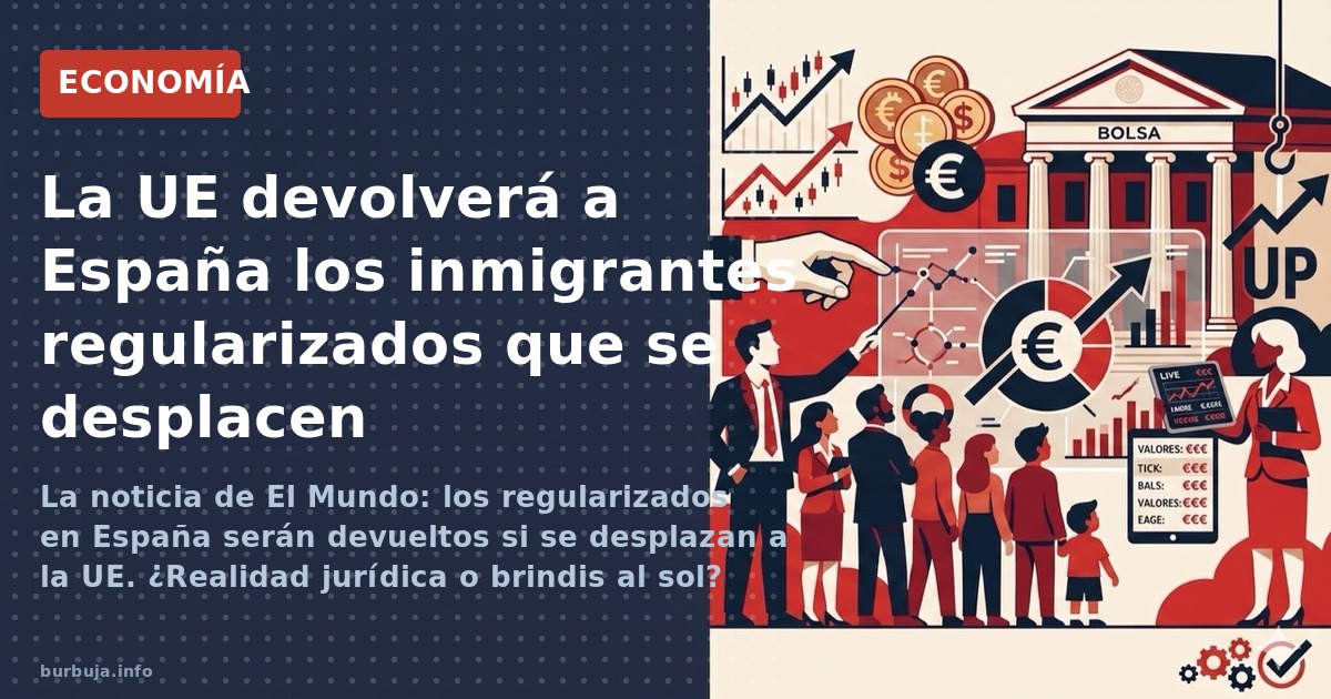 Fila de personas migrantes en un puesto fronterizo europeo ante el aviso de devolución de regularizados