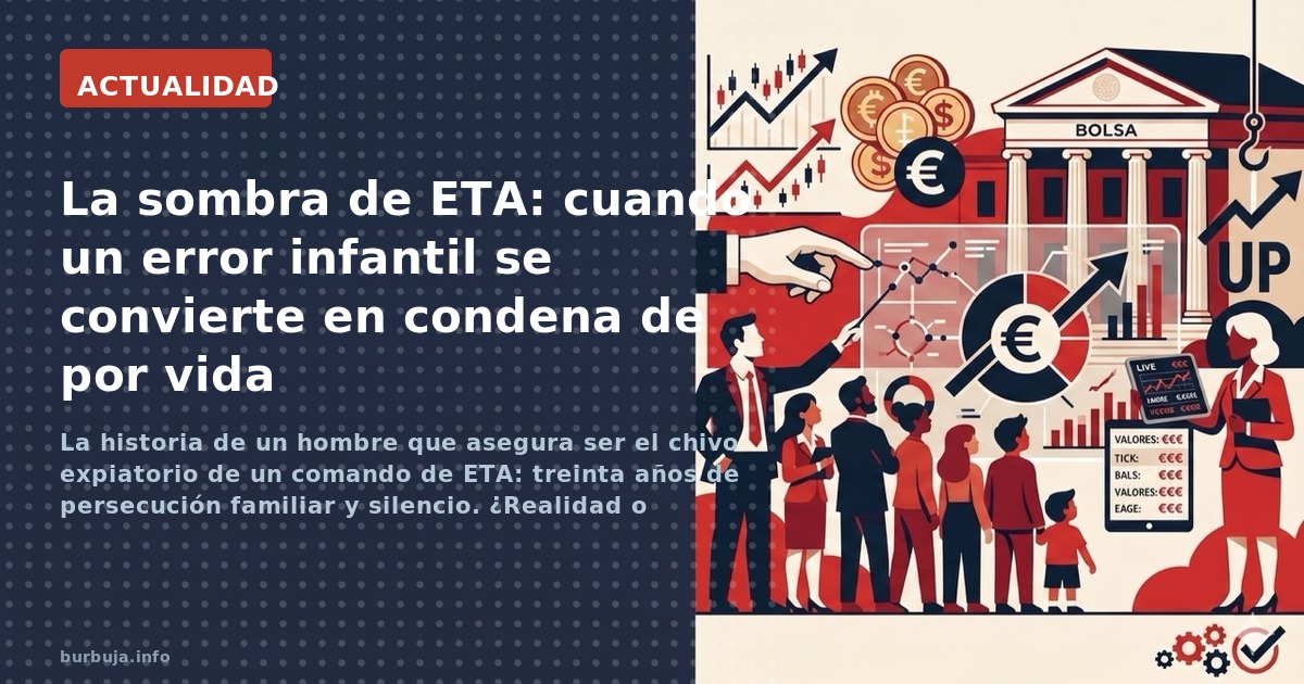 La historia de un hombre que asegura ser el chivo expiatorio de un comando de ETA: treinta años de persecución familiar y sil