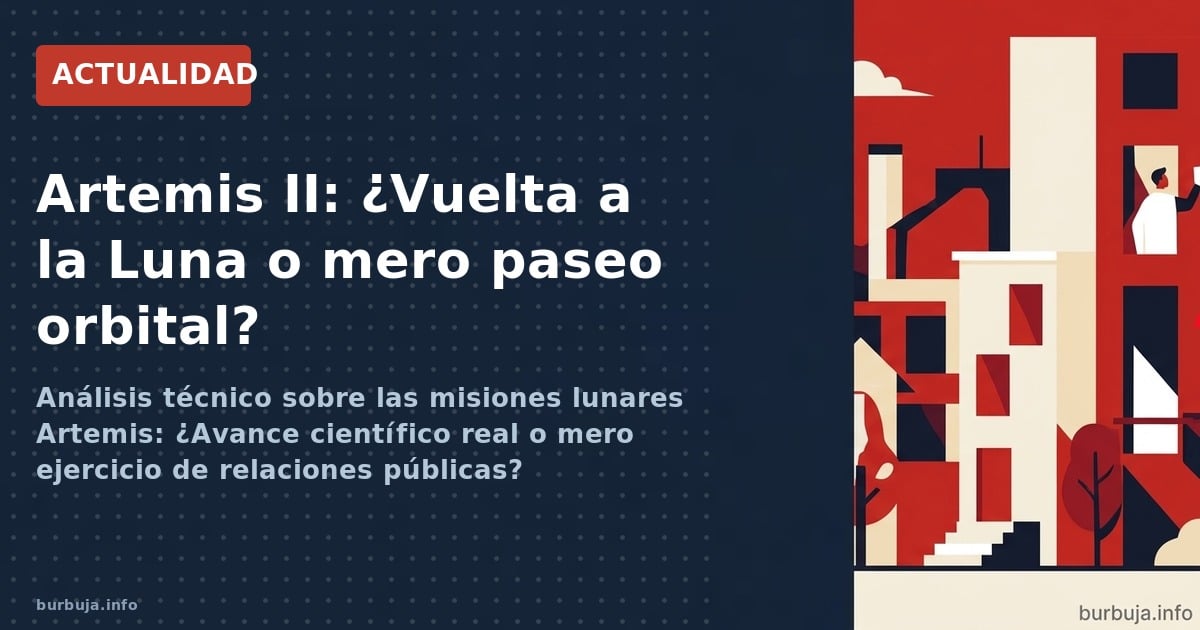 Análisis técnico sobre las misiones lunares Artemis: ¿Avance científico real o mero ejercicio de relaciones públicas?