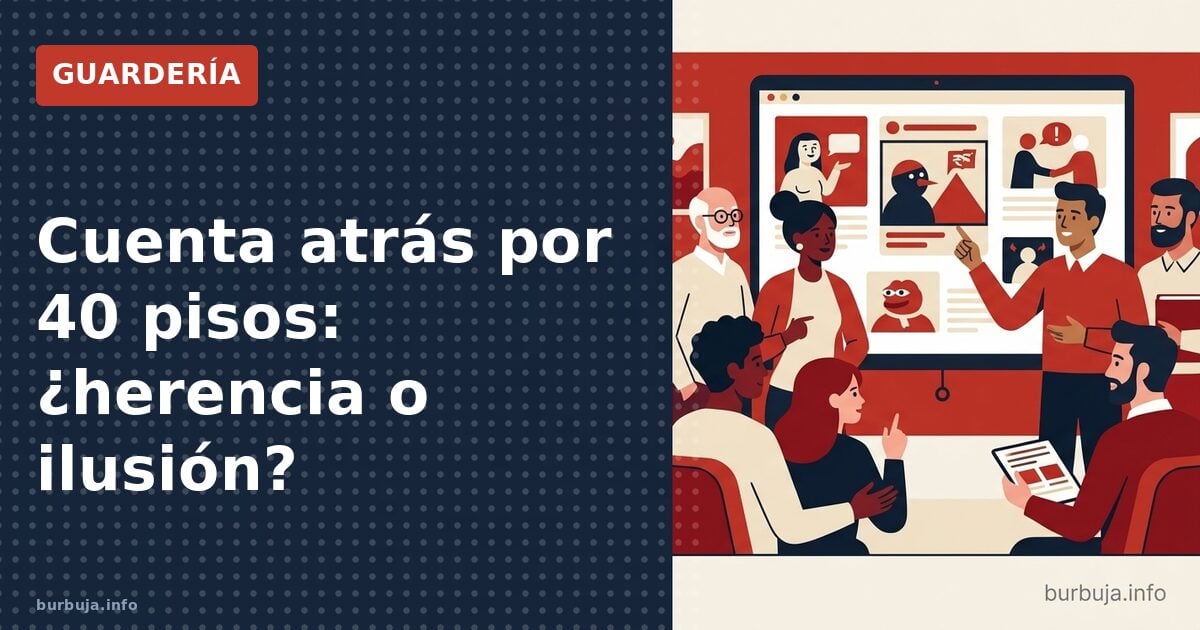 Cuenta atrás por 40 pisos: ¿herencia o ilusión?
