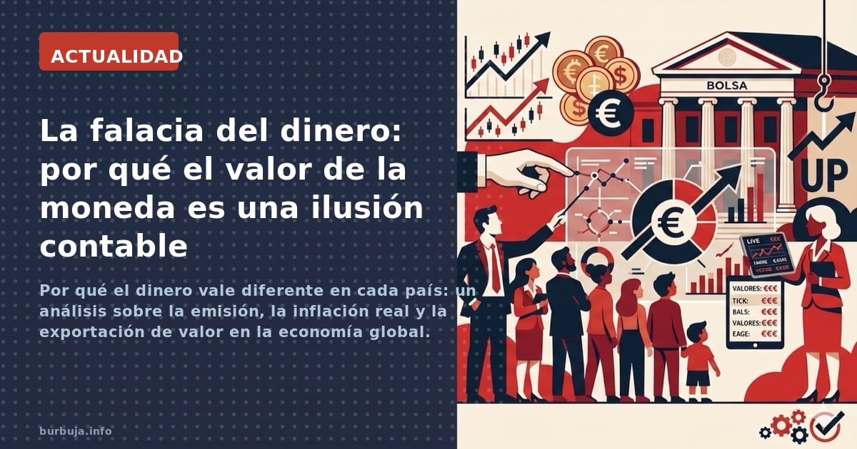 Por qué el dinero vale diferente en cada país: un análisis sobre la emisión, la inflación real y la exportación de valor en l