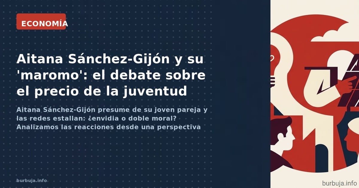 Aitana Sánchez-Gijón presume de su joven pareja y las redes estallan: ¿envidia o doble moral? Analizamos las reacciones desde