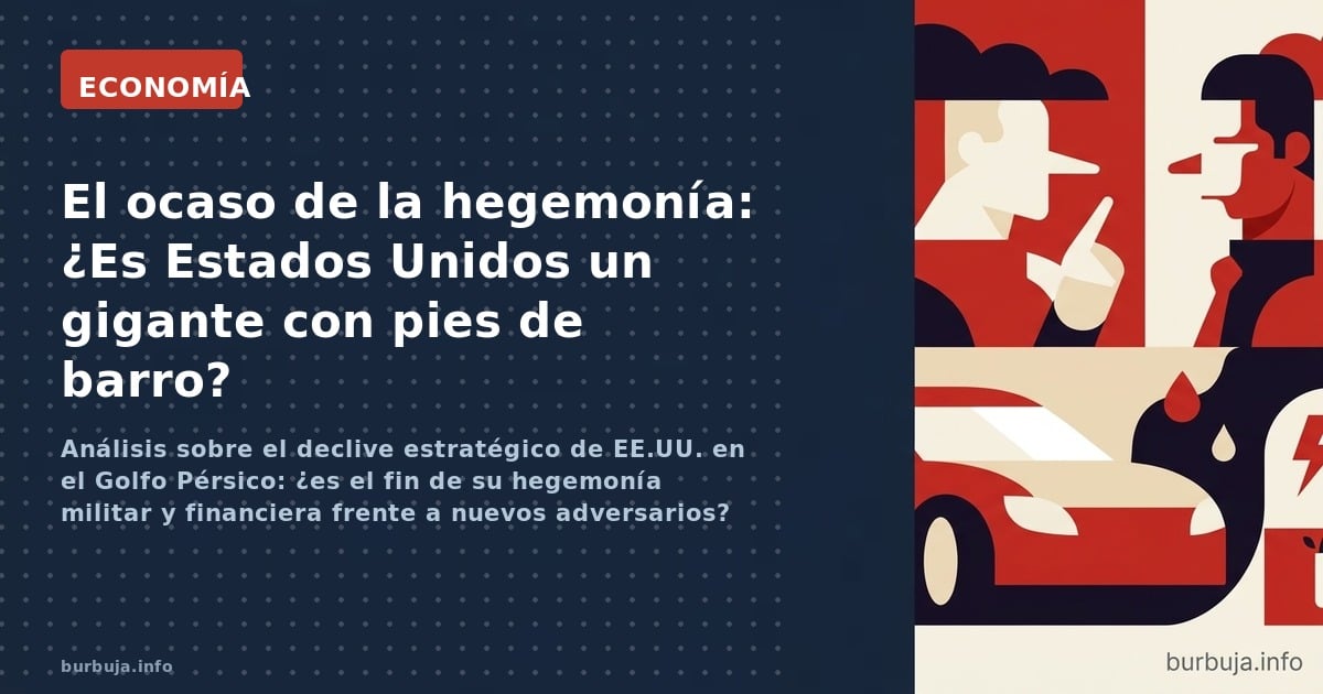 Análisis sobre el declive estratégico de EE.UU. en el Golfo Pérsico: ¿es el fin de su hegemonía militar y financiera frente a