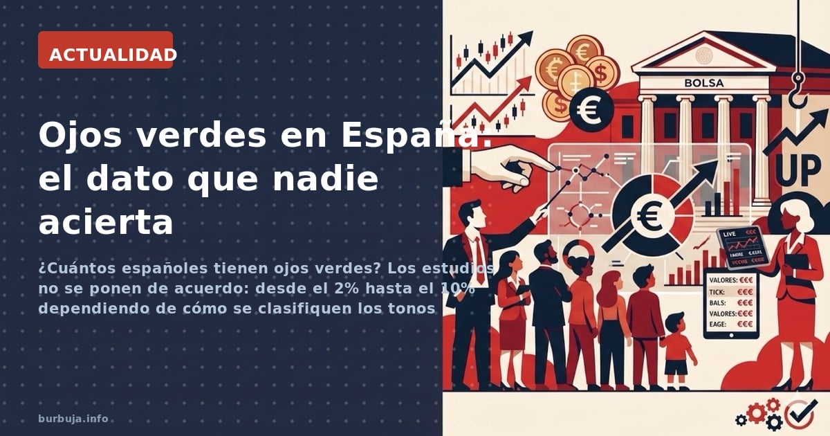 Ni 2% ni habitual: cuántos ojos verdes hay en España