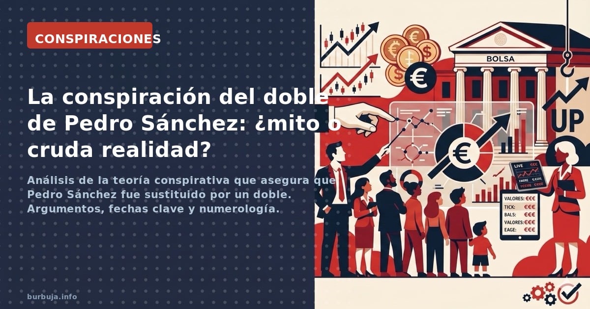 Análisis de la teoría conspirativa que asegura que Pedro Sánchez fue sustituido por un doble. Argumentos, fechas clave y nume