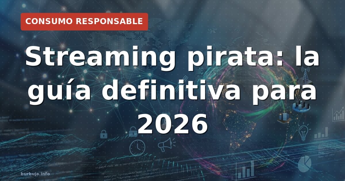 Streaming pirata: la guía definitiva para 2026