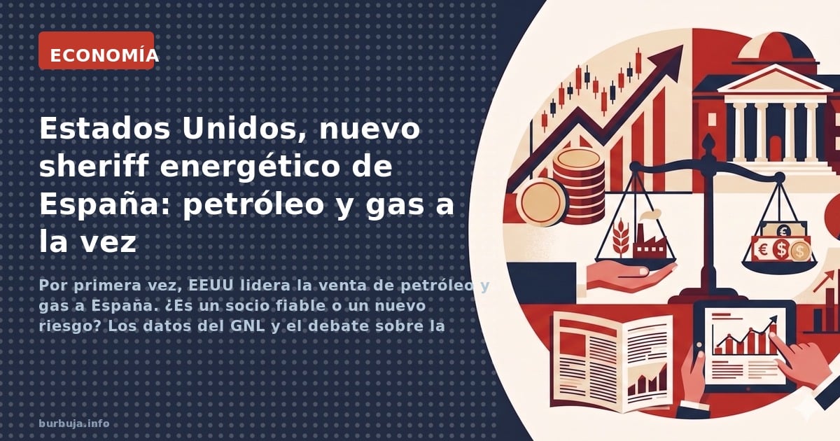 Por primera vez, EEUU lidera la venta de petróleo y gas a España. ¿Es un socio fiable o un nuevo riesgo? Los datos del GNL y 