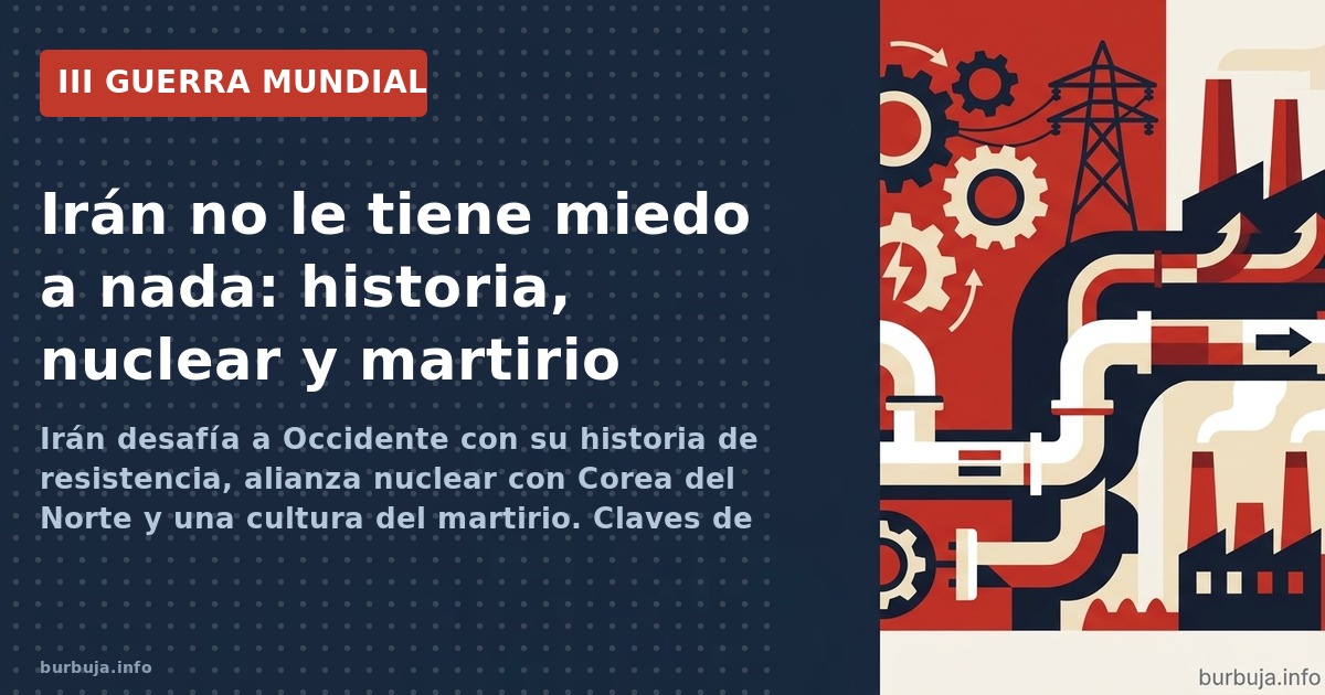Irán no le tiene miedo a nada: historia, nuclear y martirio