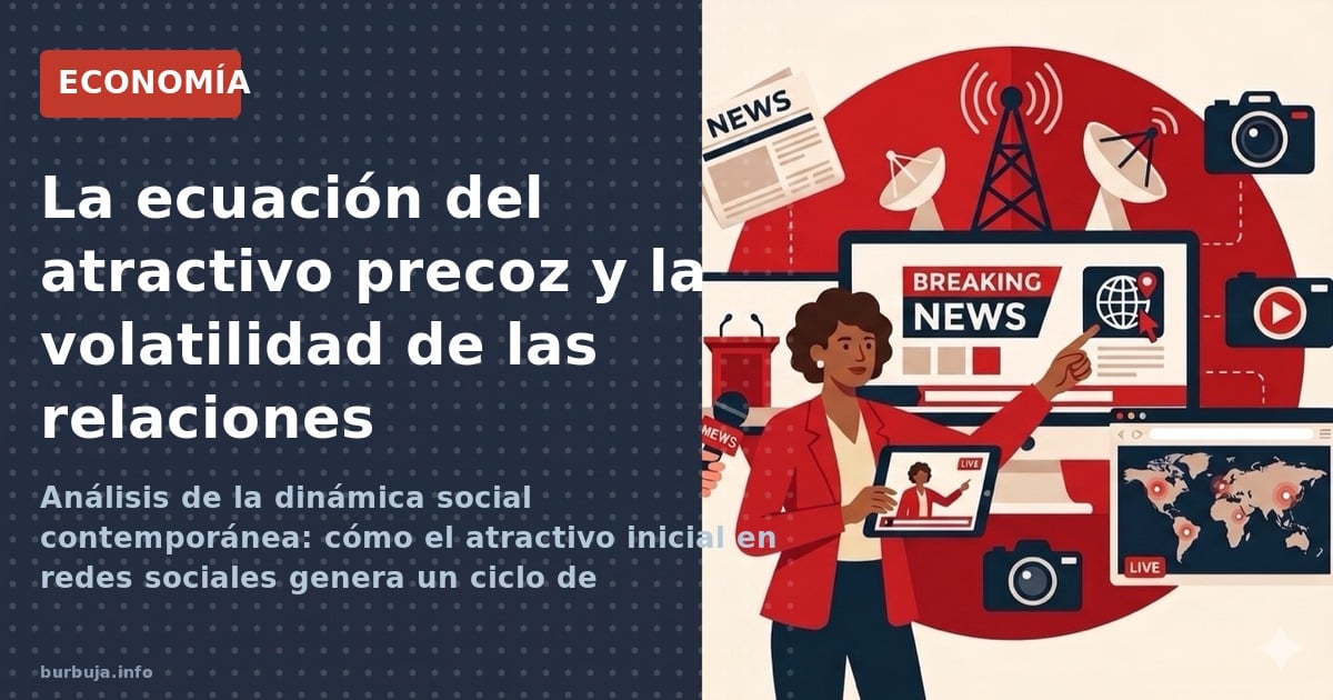Análisis de la dinámica social contemporánea: cómo el atractivo inicial en redes sociales genera un ciclo de validación masiv