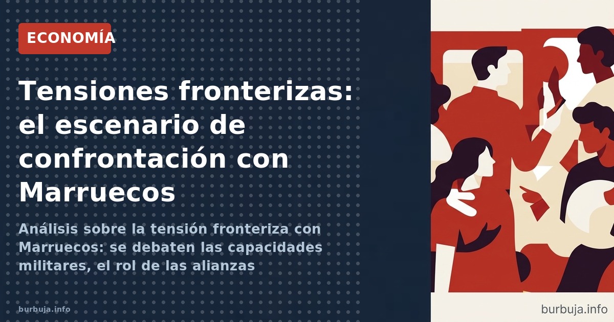 Análisis sobre la tensión fronteriza con Marruecos: se debaten las capacidades militares, el rol de las alianzas internaciona