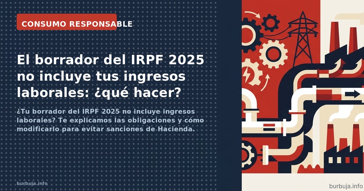 Hacienda: Duda con borrador de IRPF 2025