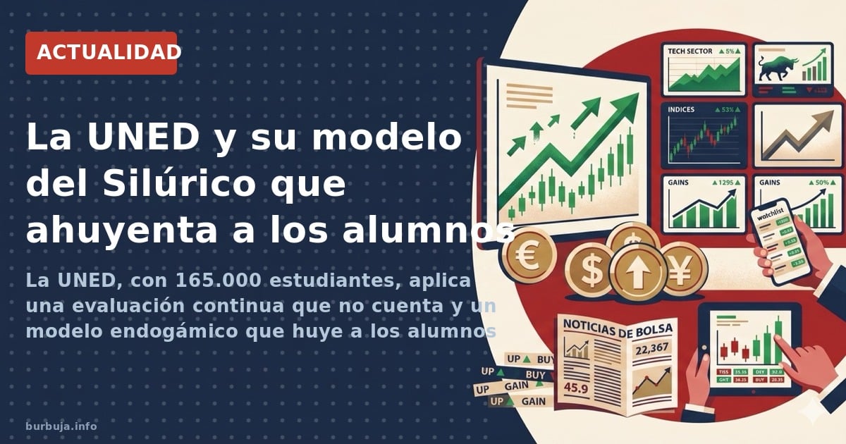La UNED, con 165.000 estudiantes, aplica una evaluación continua que no cuenta y un modelo endogámico que huye a los alumnos 