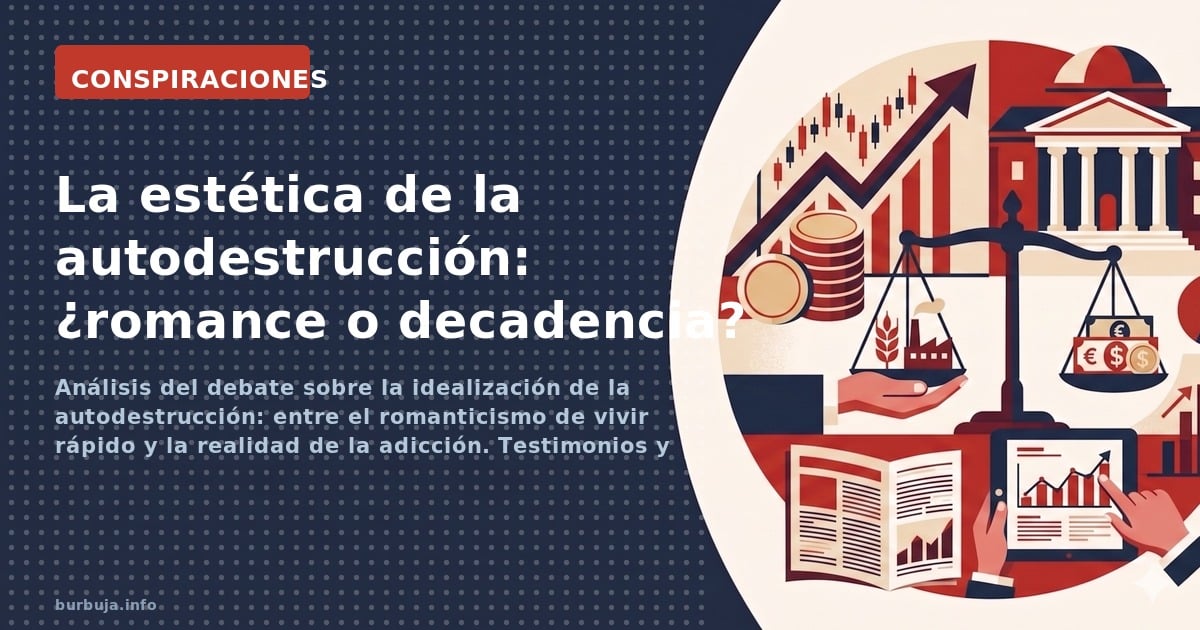 Análisis del debate sobre la idealización de la autodestrucción: entre el romanticismo de vivir rápido y la realidad de la ad