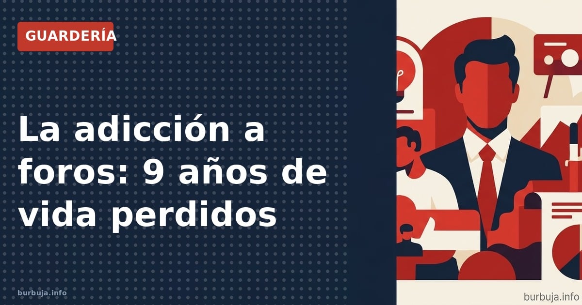 La adicción a foros: 9 años de vida perdidos