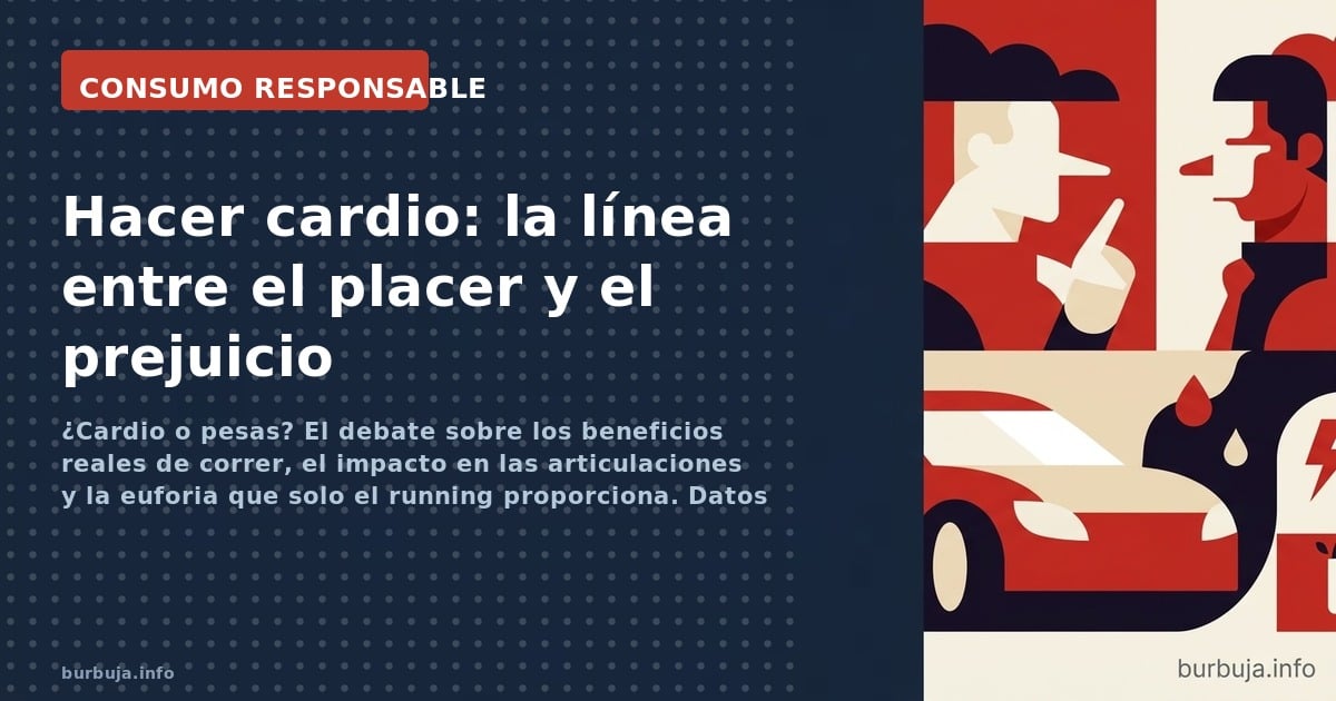 ¿Cardio o pesas? El debate sobre los beneficios reales de correr, el impacto en las articulaciones y la euforia que solo el r