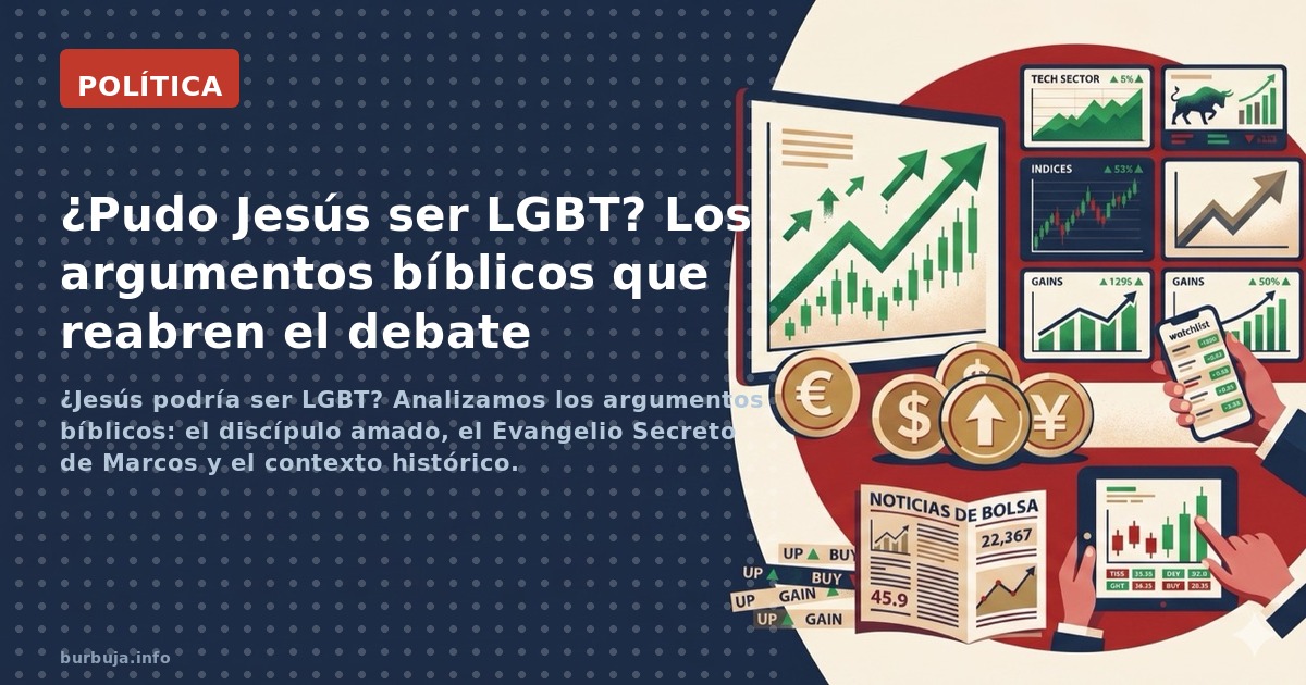 ¿Jesús podría ser LGBT? Analizamos los argumentos bíblicos: el discípulo amado, el Evangelio Secreto de Marcos y el contexto 