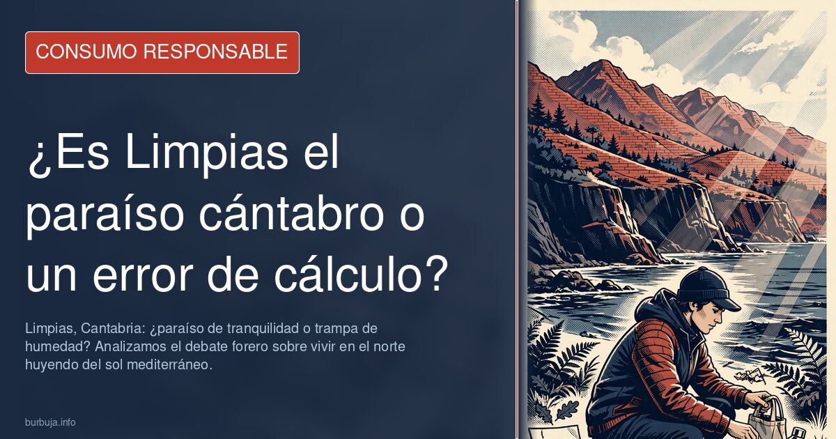 Limpias, Cantabria: ¿paraíso de tranquilidad o trampa de humedad? Analizamos el debate forero sobre vivir en el norte huyendo