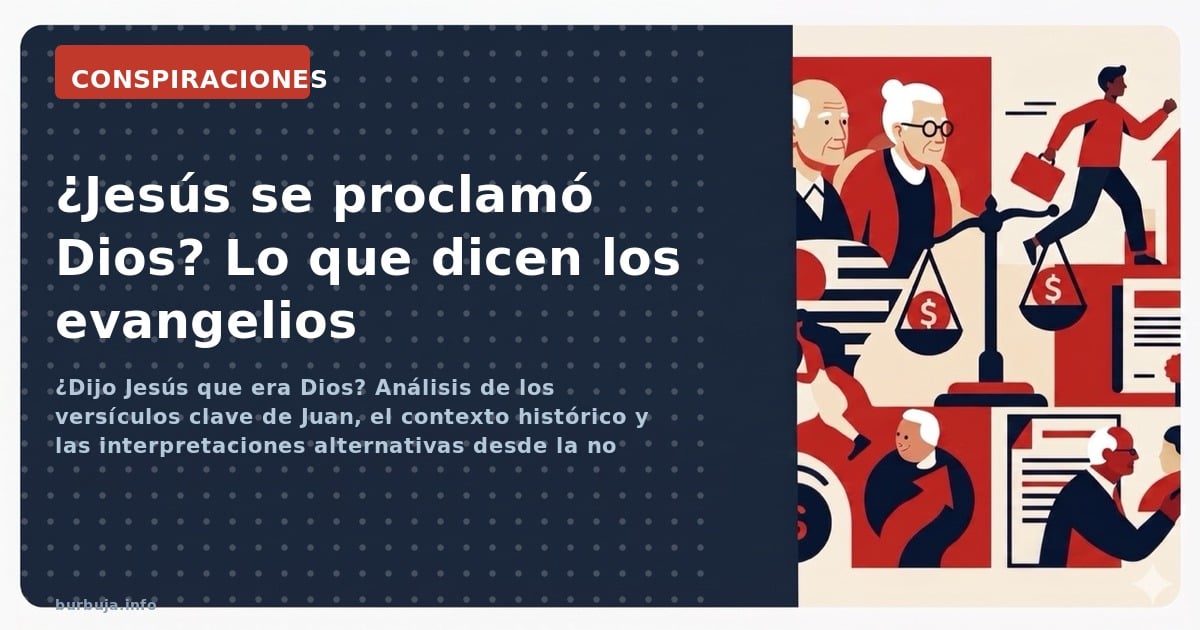 ¿Dijo Jesús que era Dios? Análisis de los versículos clave de Juan, el contexto histórico y las interpretaciones alternativas