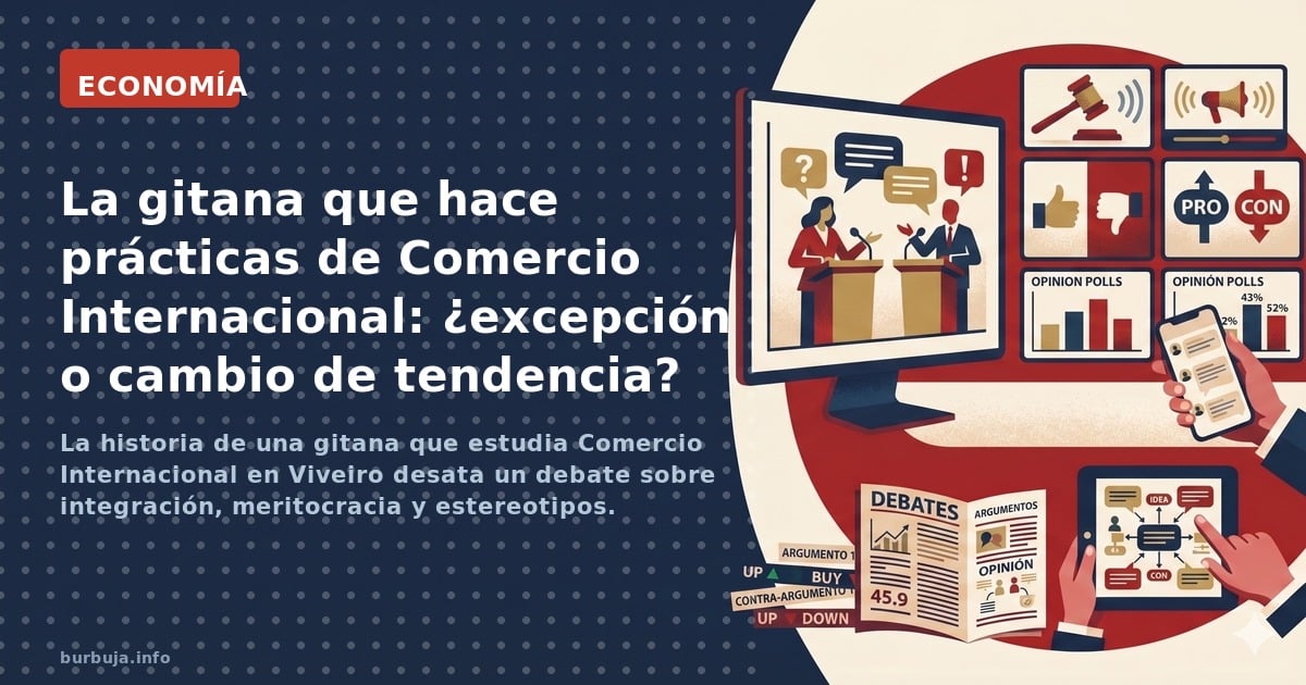 La primera gitana en comercio exterior que desafía los estereotipos