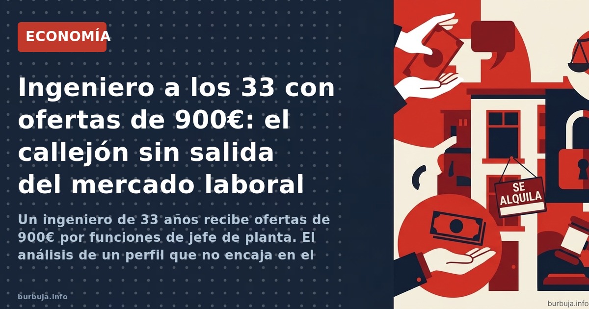 Sueldo de ingeniero: 800€ al mes en España