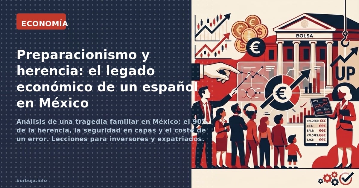 Análisis de una tragedia familiar en México: el 90% de la herencia, la seguridad en capas y el coste de un error. Lecciones p