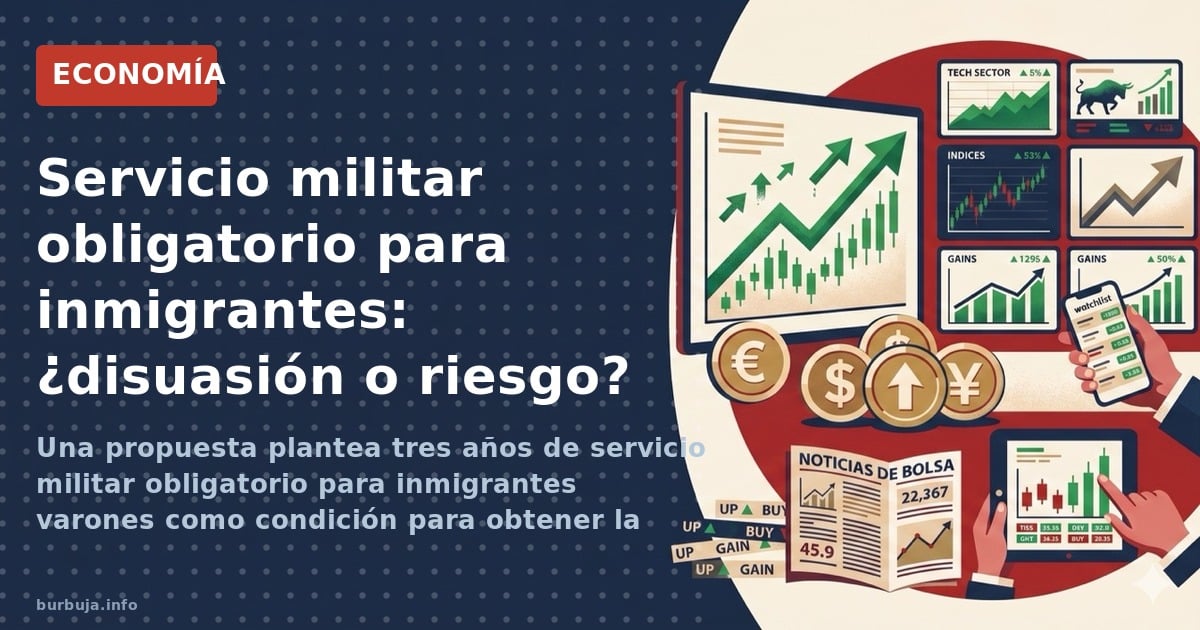 Una propuesta revive el debate: inmigrantes varones entre 18 y 45 años obligados a servir en la Legión o irse. ¿Disuasión o r