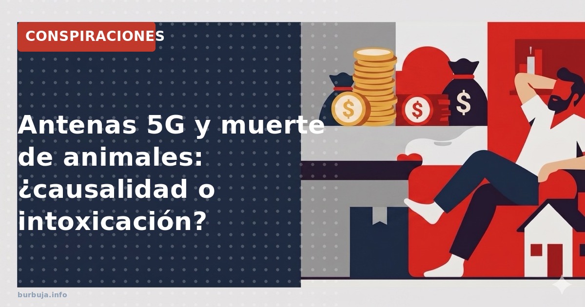 Vecinos reportan palomas y ardillas muertas en zonas urbanas desde abril; algunos lo atribuyen a las antenas 5G. ¿Hay datos q