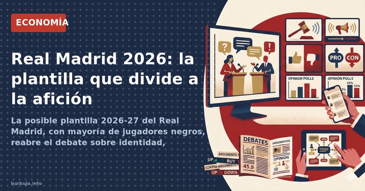 La posible plantilla 2026-27 del Real Madrid, con mayoría de jugadores negros, reabre el debate sobre identidad, globalizació