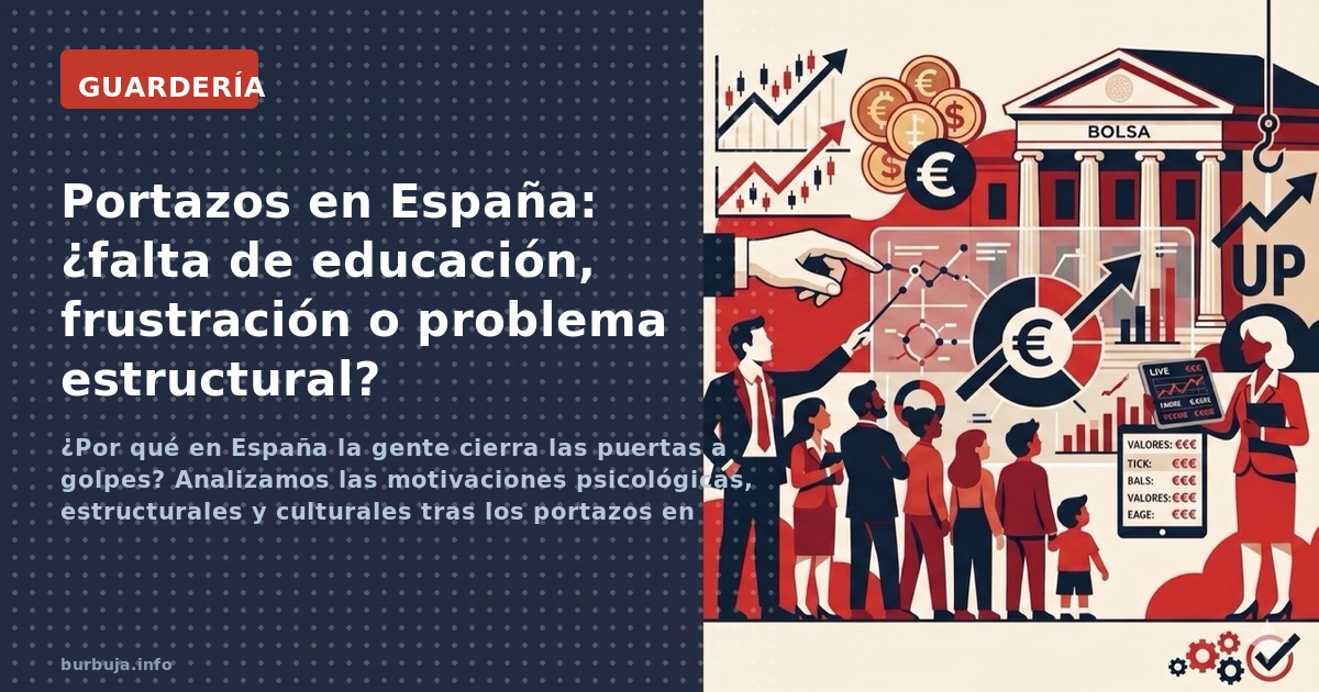 ¿Por qué en España la gente cierra las puertas a golpes? Analizamos las motivaciones psicológicas, estructurales y culturales