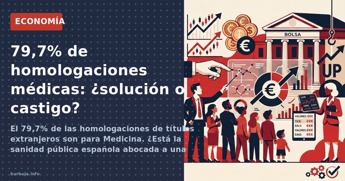 El 79,7% de las homologaciones de títulos extranjeros en España son de Medicina. Detrás del dato, una fuga de médicos español