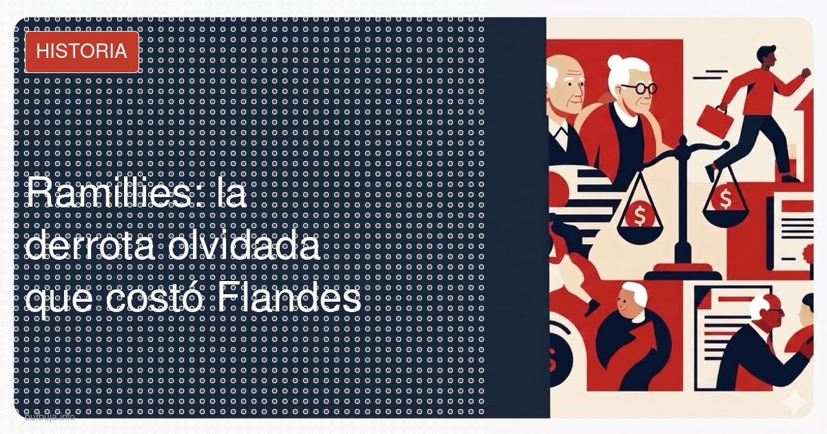 Ramillies 1706: cuando España perdió Flandes