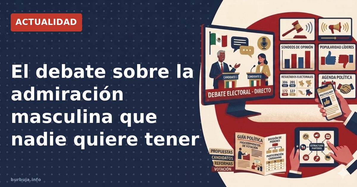 El debate sobre la admiración masculina que nadie quiere tener