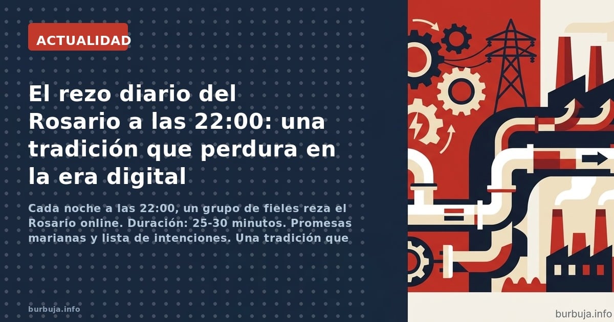 Cada noche a las 22:00, un grupo de fieles reza el Rosario online. Duración: 25-30 minutos. Promesas marianas y lista de inte