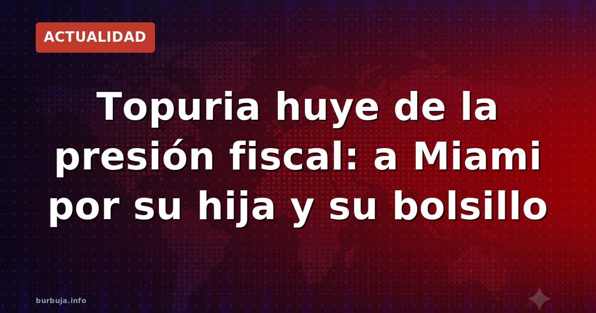Topuria huye de la presión fiscal: a Miami por su hija y su bolsillo