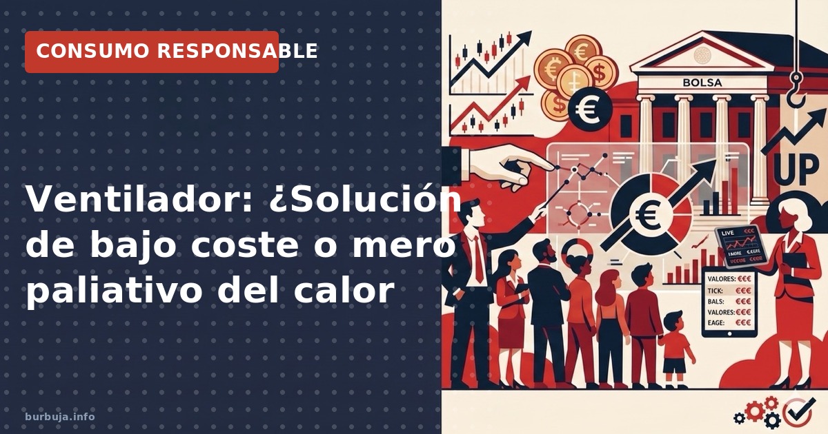 Análisis de la efectividad del ventilador ante olas de calor prolongadas y estrategias de consumo responsable