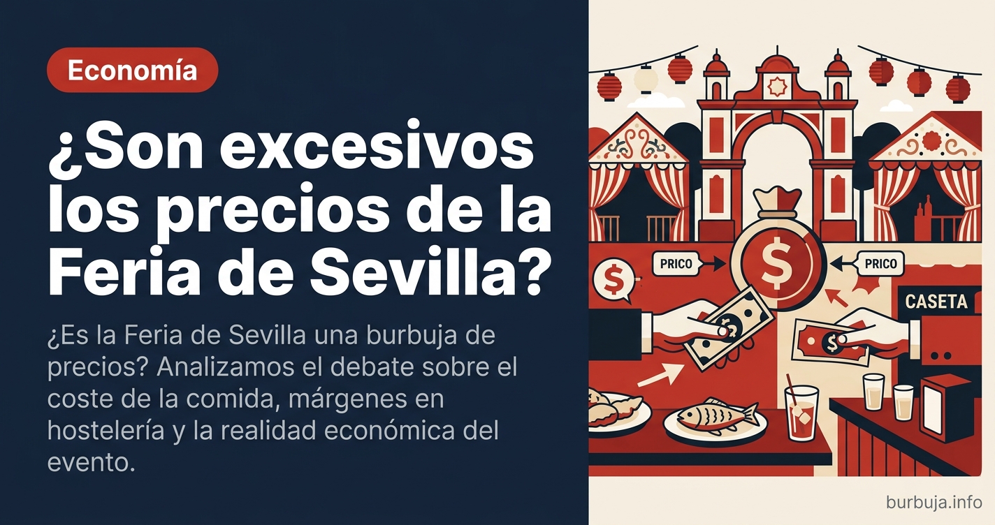 Los precios de la Feria de Sevilla...