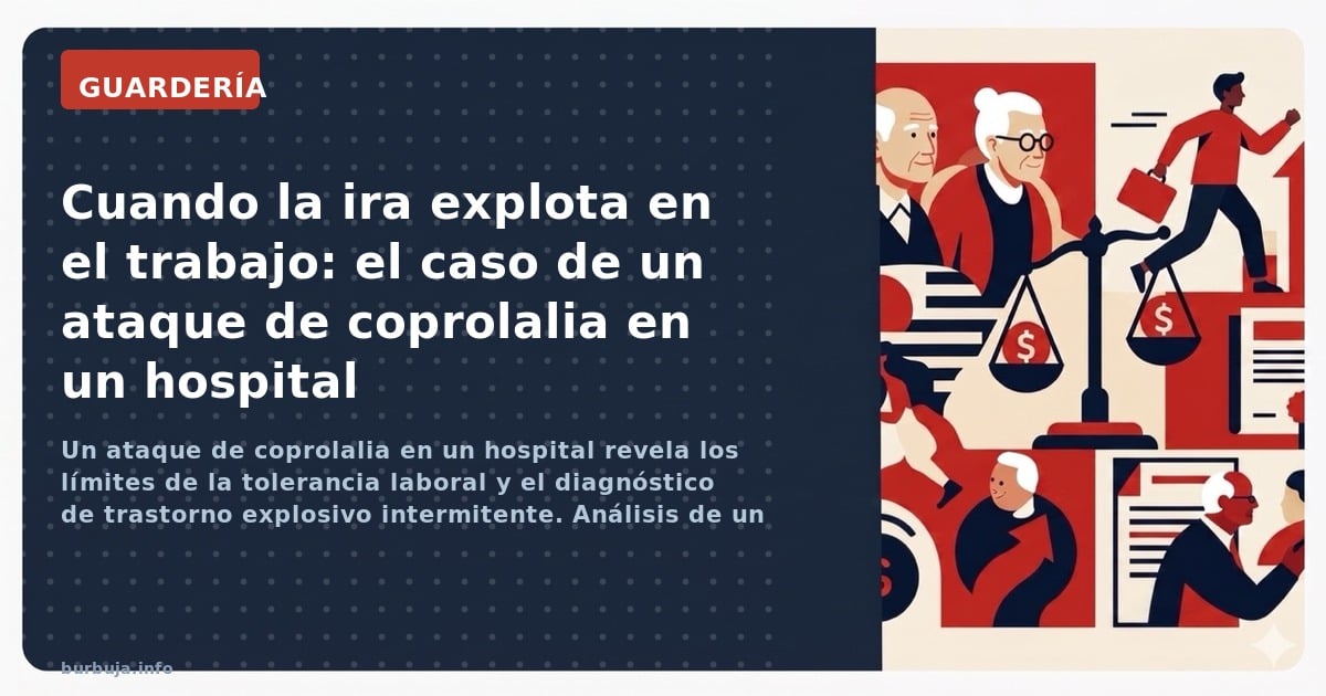 Un ataque de coprolalia en un hospital revela los límites de la tolerancia laboral y el diagnóstico de trastorno explosivo in