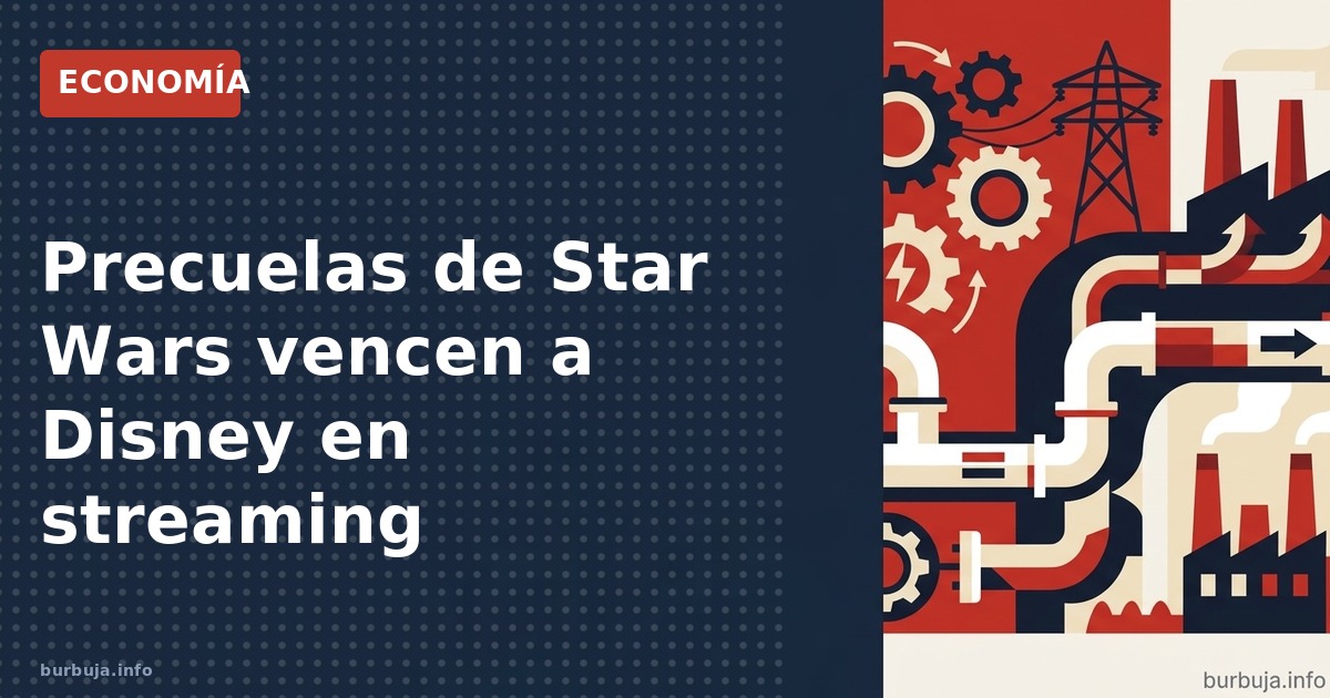 Precuelas de Star Wars vencen a Disney en streaming