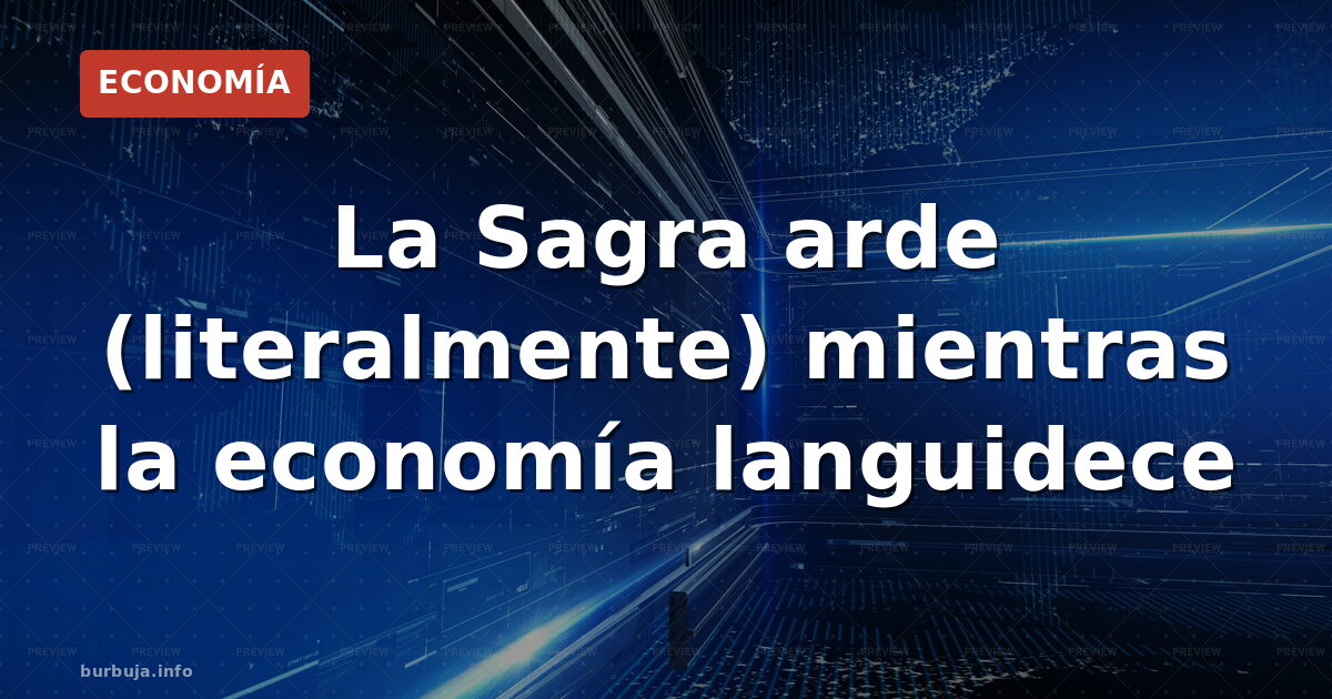 La Sagra arde (literalmente) mientras la economía languidece