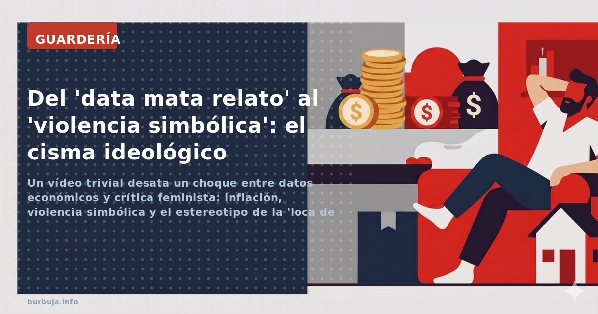 Un vídeo trivial desata un choque entre datos económicos y crítica feminista: inflación, violencia simbólica y el estereotipo
