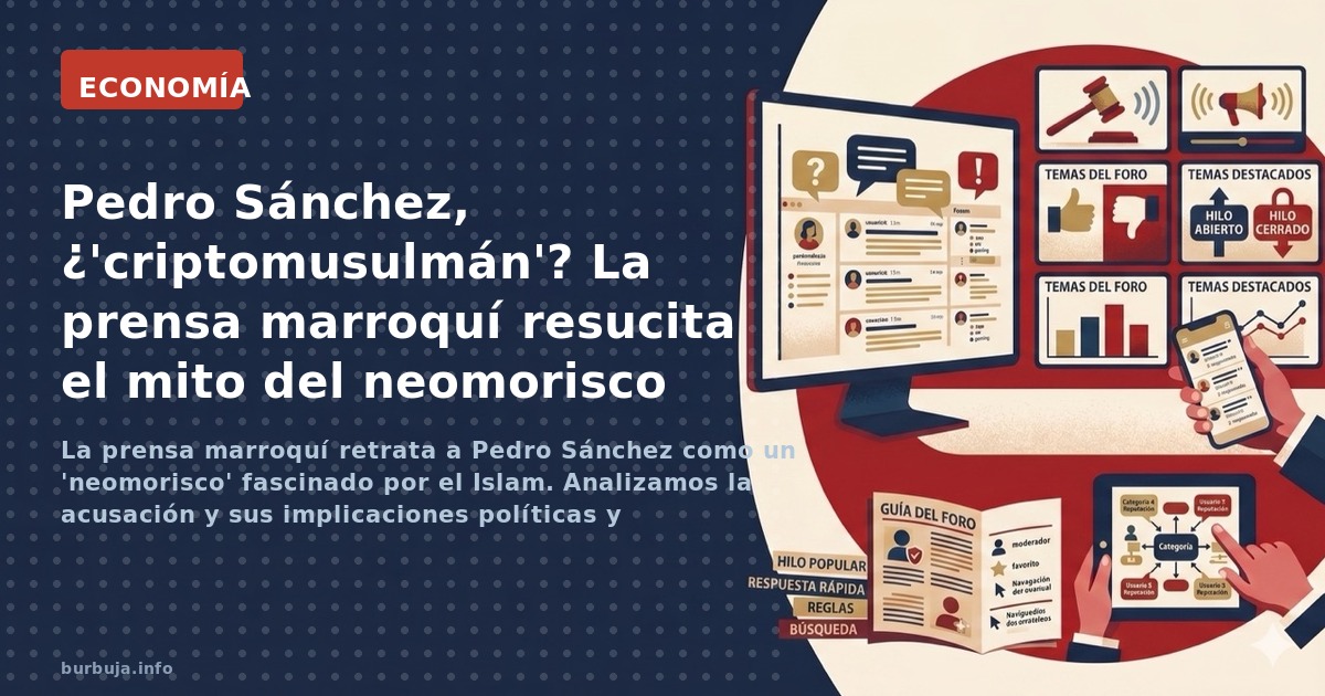 La prensa marroquí retrata a Pedro Sánchez como un 'neomorisco' fascinado por el Islam. Analizamos la acusación y sus implica