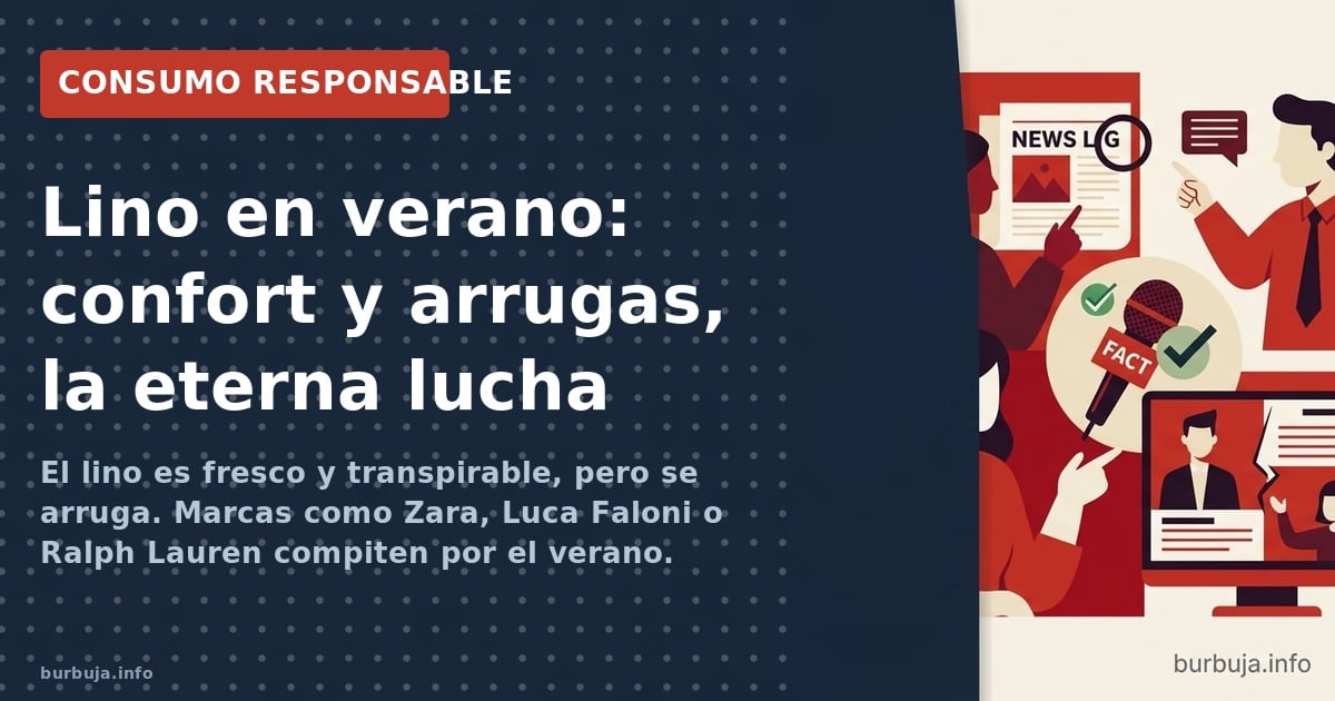 Lino para el verano: precios desde 40€ hasta 600€, marcas como Zara, Uniqlo o Etro, y el eterno debate sobre las arrugas. ¿Me